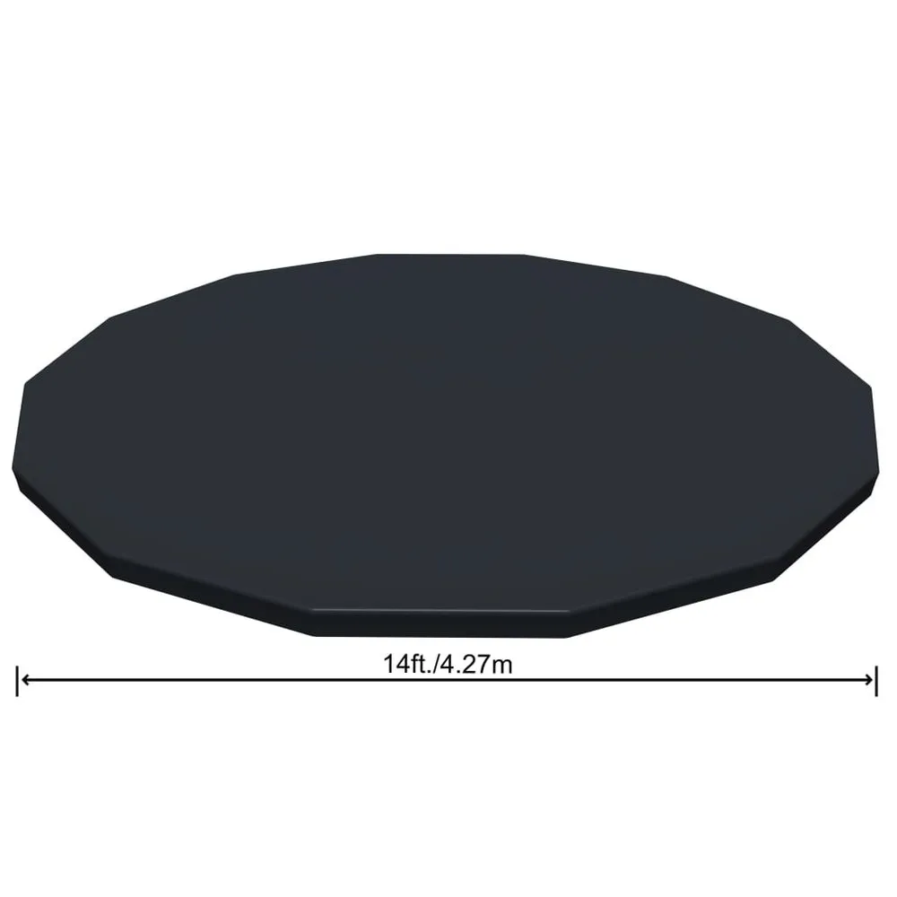 Bestway Flowclear Poolabdeckung 427 Cm, Anthracite, 427cm Bestway Flowclear Poolabdeckung 427 Cm, Anthracite, 427cm