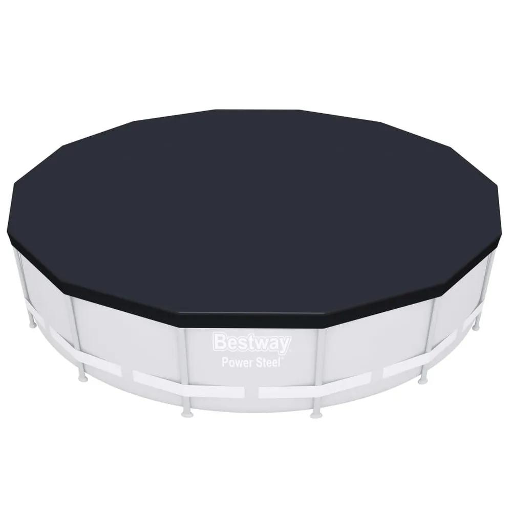 Bestway Flowclear Poolabdeckung 427 Cm, Anthracite, 427cm Bestway Flowclear Poolabdeckung 427 Cm, Anthracite, 427cm