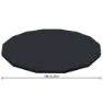 Bestway Flowclear Poolabdeckung 427 Cm, Anthracite, 427cm