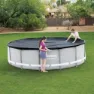 Bestway Flowclear Poolabdeckung 427 Cm, Anthracite, 427cm