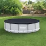 Bestway Flowclear Poolabdeckung 427 Cm, Anthracite, 427cm