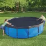 Bestway Flowclear Poolabdeckung 457 Cm, Anthracite, 457cm
