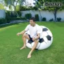 Bestway Football Air Inflatable Sofa Aufblasbares Sofa, White / black, +6Y