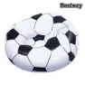 Bestway Football Air Inflatable Sofa Aufblasbares Sofa, White / black, +6Y