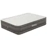 Bestway Fortech Tough Guard Twin Wave-beam Reinforced Doppel-luftbett Mit Eingebauter Pumpe, Beige, 203 x 152 x 46cm