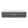 Bestway Fortech Tough Guard Twin Wave-beam Reinforced Einzel-luftbett Mit Eingebauter Pumpe, Beige, 191 x 97 x 46cm