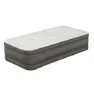 Bestway Fortech Tough Guard Twin Wave-beam Reinforced Einzel-luftbett Mit Eingebauter Pumpe, Beige, 191 x 97 x 46cm