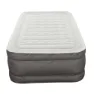 Bestway Fortech Tough Guard Twin Wave-beam Reinforced Einzel-luftbett Mit Eingebauter Pumpe, Beige, 191 x 97 x 46cm
