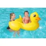 Bestway Funspeakers Duck Kinder Aufblasbares Boot unisex, Yellow, 102 x 99cm
