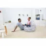 Bestway Glitter Dream Air Aufblasbares Sofa, Clear / glitter, +6Y