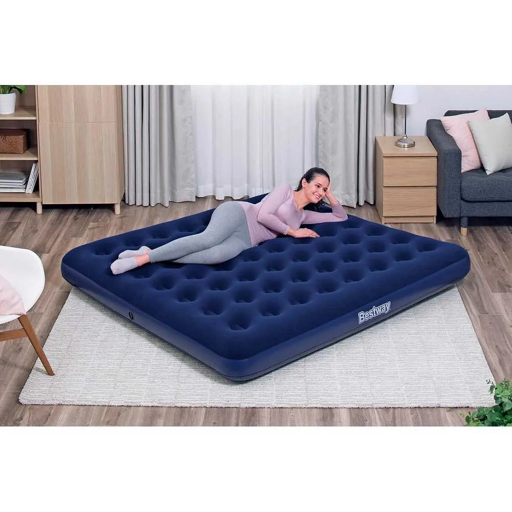 Bestway Horizon 203x183x22 Cm Doppel-luftbett, Blue, 203 x 183 x 22cm Bestway Horizon 203x183x22 Cm Doppel-luftbett, Blue, 203 x 183 x 22cm