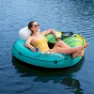 Bestway Hydro-force Alpine Coolertube Schwebender Stuhl, Green / yellow, 169 x 137cm