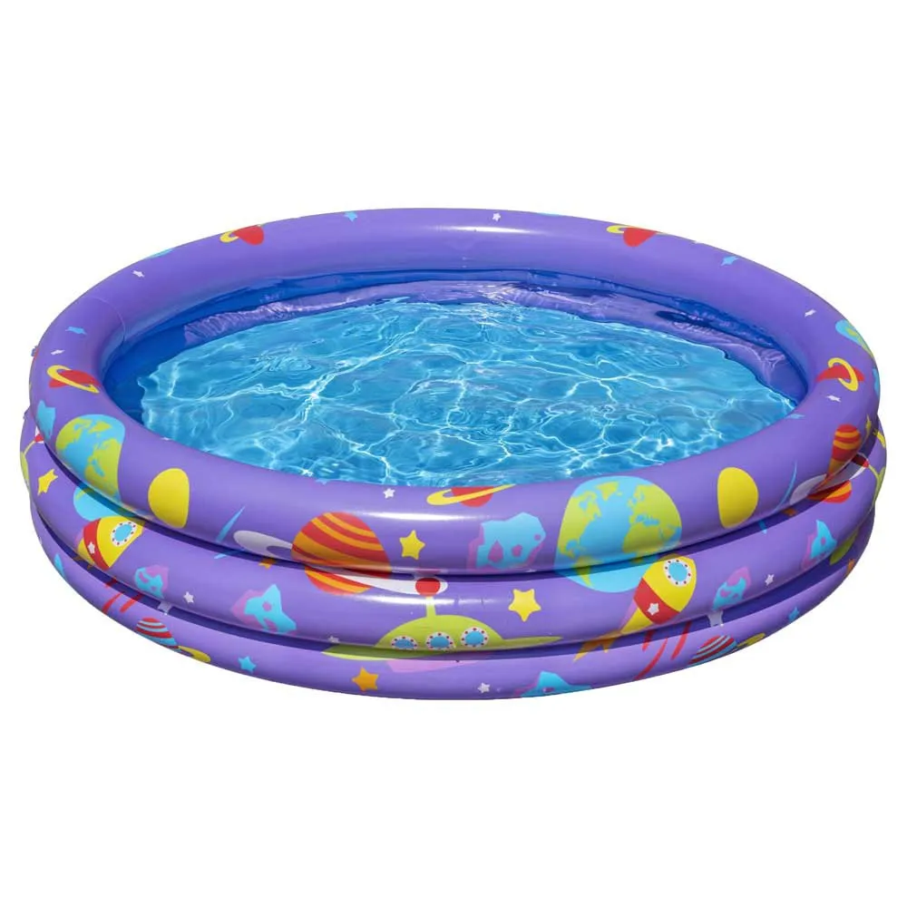 Bestway Intergalactic Surprise 102x25 Cm Runder Aufblasbarer Pool, Multicolour, 101L Bestway Intergalactic Surprise 102x25 Cm Runder Aufblasbarer Pool, Multicolour, 101L