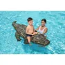 Bestway Krokodil Luftmatratze Für Den Pool, Dark grey / green, 193 x 94cm