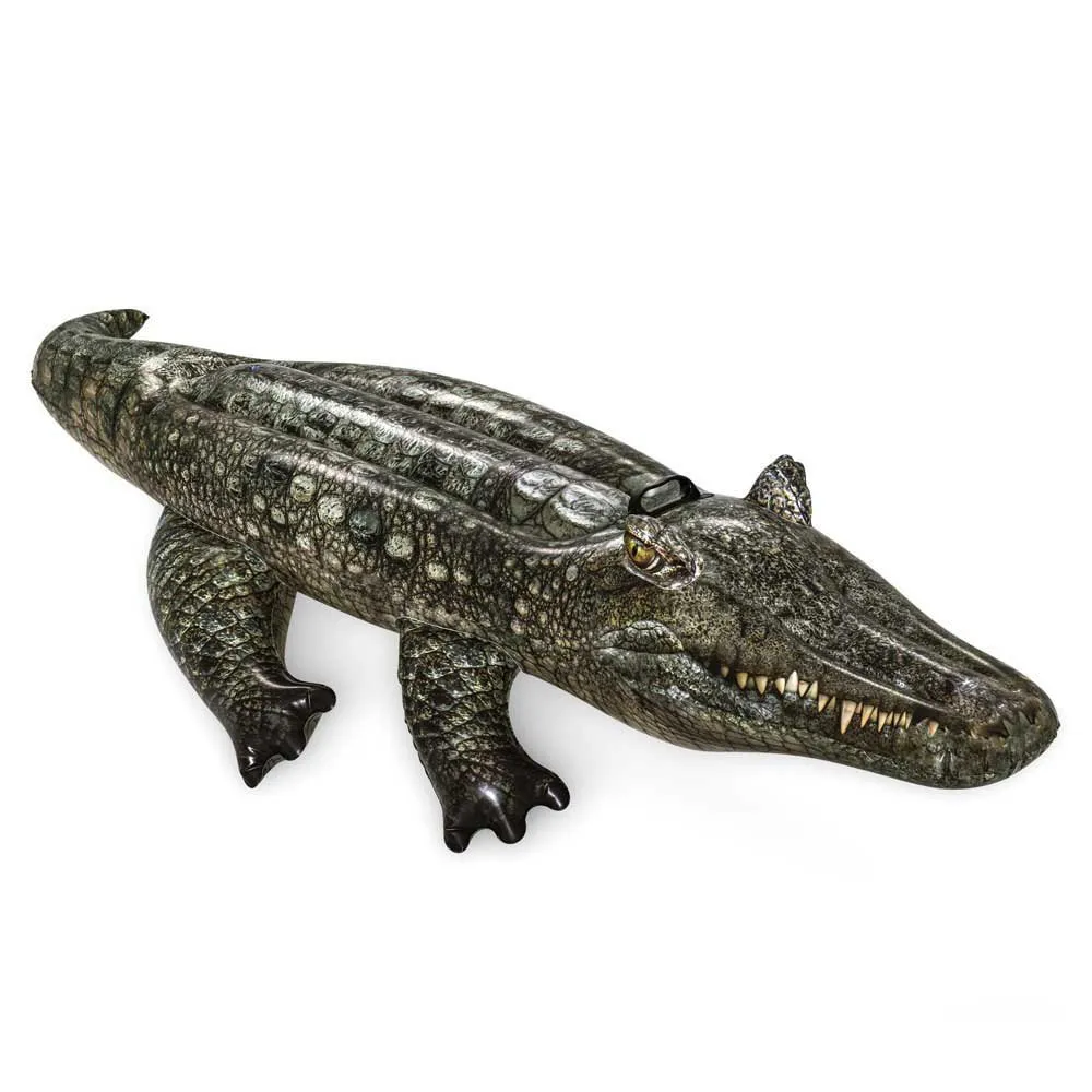 Bestway Krokodil Luftmatratze Für Den Pool unisex, Dark grey / green, 193 x 94cm Bestway Krokodil Luftmatratze Für Den Pool unisex, Dark grey / green, 193 x 94cm