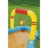 Bestway Lil´champ 435x213x117 Cm Ovales Aufblasbares Planschbecken, Red / orange / yellow, 314L
