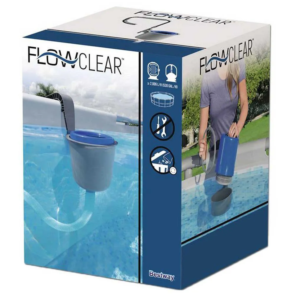 Bestway Oberflächenabsauger Für Abnehmbare Pools, Grey, One Size Bestway Oberflächenabsauger Für Abnehmbare Pools, Grey, One Size