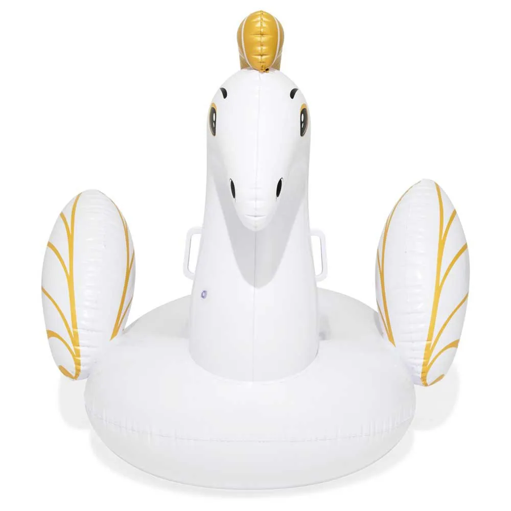 Bestway Pegasus Pool Luftmatratze, White / golden, 159 x 109cm Bestway Pegasus Pool Luftmatratze, White / golden, 159 x 109cm