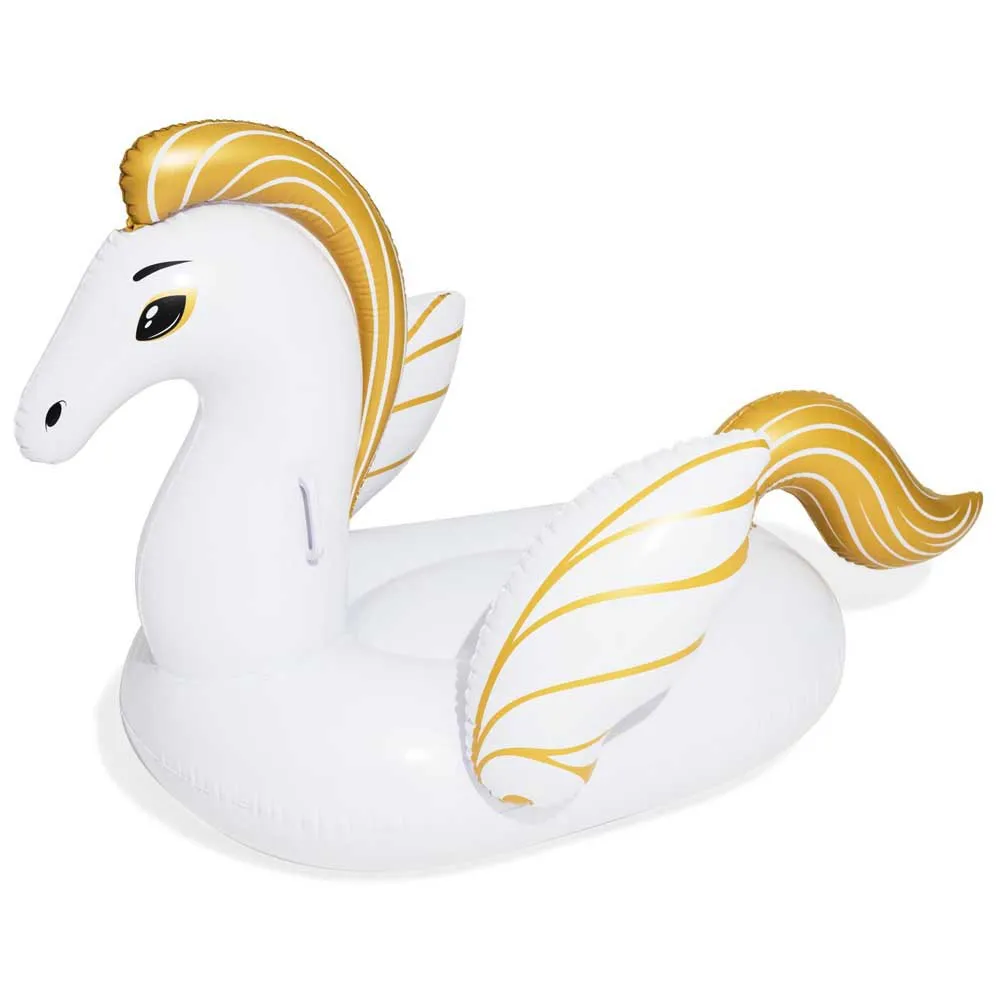 Bestway Pegasus Pool Luftmatratze, White / golden, 159 x 109cm Bestway Pegasus Pool Luftmatratze, White / golden, 159 x 109cm