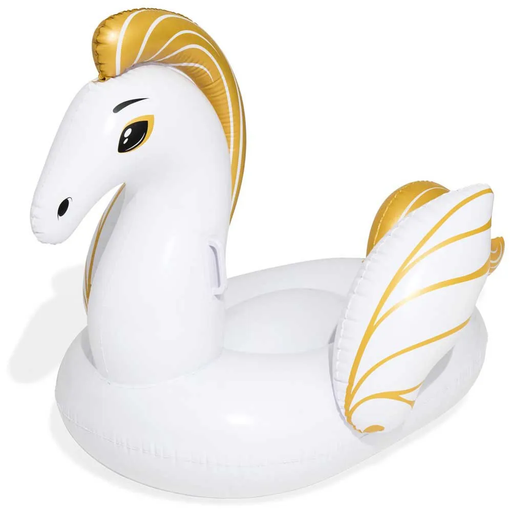 Bestway Pegasus Pool Luftmatratze, White / golden, 159 x 109cm Bestway Pegasus Pool Luftmatratze, White / golden, 159 x 109cm