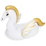 Bestway Pegasus Pool Luftmatratze, White / golden, 159 x 109cm