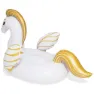 Bestway Pegasus Pool Luftmatratze, White / golden, 159 x 109cm
