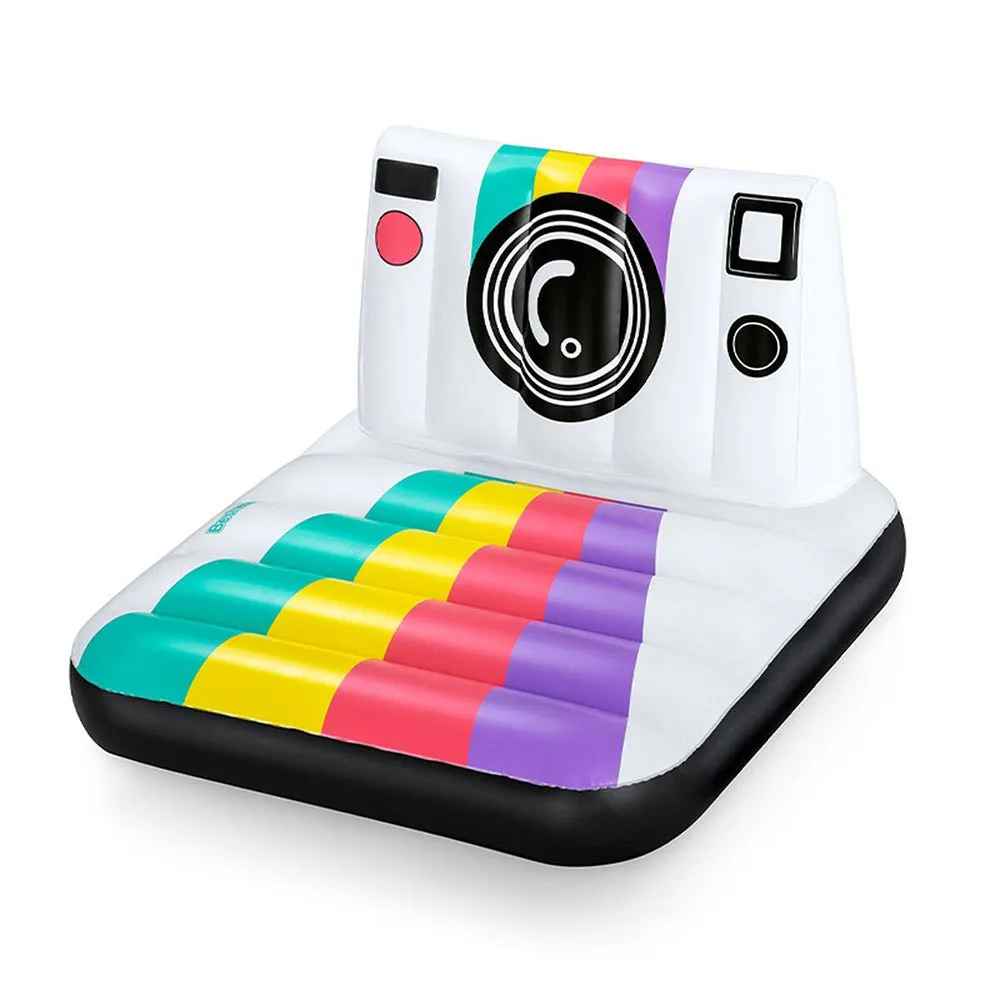 Bestway Pose N´float 127x102 Cm Luftmatratze Für Pool, Multicolour, 127 x 102cm Bestway Pose N´float 127x102 Cm Luftmatratze Für Pool, Multicolour, 127 x 102cm