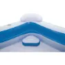 Bestway Quadratischer Aufblasbarer Familienpool 213x207x69 Cm, Blue / white, 575L