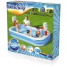 Bestway Rechteckiger Aufblasbarer Basketballpool 254x168x102 Cm, Multicolour, 636L