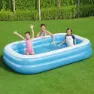 Bestway Rectangular Aufblasbarer Pool 262x175x51 Cm, Blue, One Size