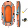 Bestway Schlauchboot Mit Paddeln Und Luftpumpe 196x106 Cm, Multicolor, One Size