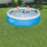 Bestway Schnell Aufstellbarer Ø Pool Ohne Filteranlage 305x76 Cm, Blue, 3800L
