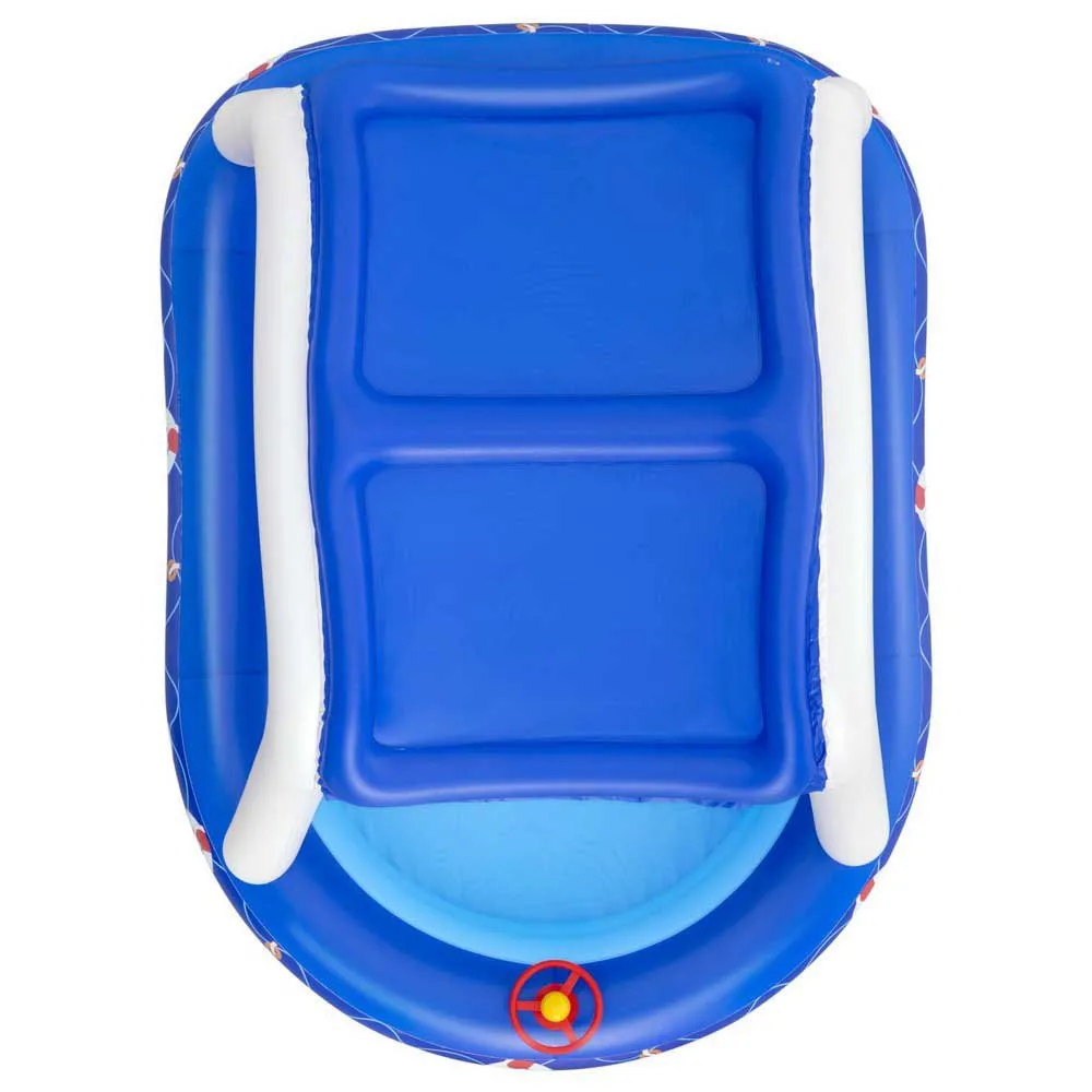 Bestway Sea Captain 213x155x132 Cm Rechteckiges Aufblasbares Schwimmbad, Blue, 282L Bestway Sea Captain 213x155x132 Cm Rechteckiges Aufblasbares Schwimmbad, Blue, 282L