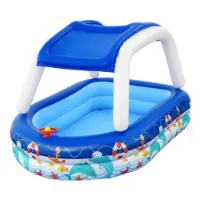 Bestway Sea Captain 213x155x132 Cm Rechteckiges Aufblasbares Schwimmbad unisex