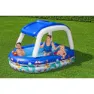 Bestway Sea Captain 213x155x132 Cm Rechteckiges Aufblasbares Schwimmbad unisex, Blue, 282L
