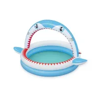 Bestway Shark Runder Aufblasbarer Pool unisex