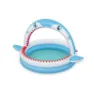 Bestway Shark Runder Aufblasbarer Pool unisex, Blue / white, 163 x 127 x 92cm
