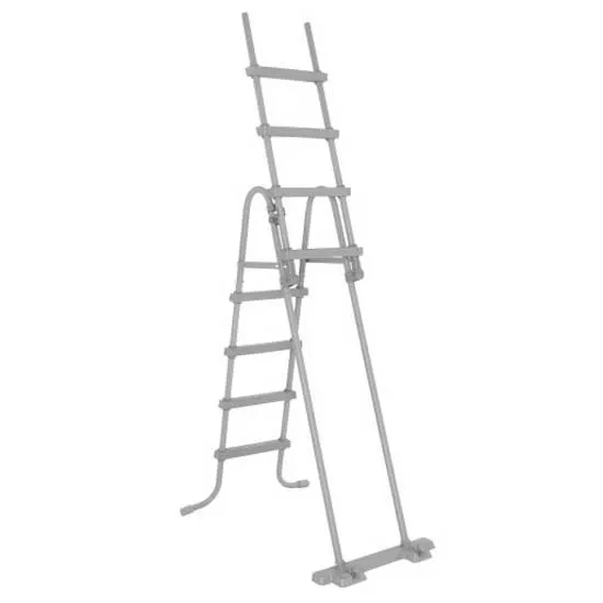 Bestway Sicherheitsleiter Für Pools Mit 4 Stufen 122 Cm, Black, One Size