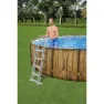 Bestway Sicherheitsleiter Für Pools Mit 4 Stufen 122 Cm, Black, One Size