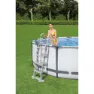 Bestway Sicherheitsleiter Für Pools Mit 4 Stufen 122 Cm, Black, One Size