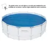 Bestway Solarabdeckung Für Schwimmbecken Mit Metallstruktur Ø 427 Cm, Blue, One Size