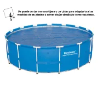 Bestway Solarabdeckung Für Swimmingpools Mit Metallstruktur Ø 488 Cm Bestway Solarabdeckung Für Swimmingpools Mit Metallstruktur Ø 488 Cm