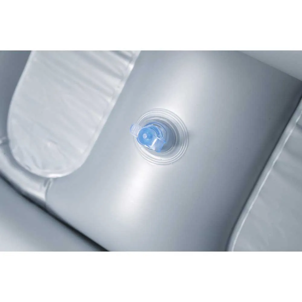 Bestway Space Ship 157x43 Cm Runder Aufblasbarer Pool, Grey / blue, 512L