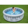 Bestway Space Ship 157x43 Cm Runder Aufblasbarer Pool, Grey / blue, 512L