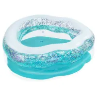 Bestway Sparkle Shell 150x127x43 Cm Runder Aufblasbarer Pool Bestway Sparkle Shell 150x127x43 Cm Runder Aufblasbarer Pool