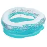 Bestway Sparkle Shell 150x127x43 Cm Runder Aufblasbarer Pool, Clear / blue, 230L