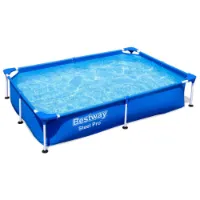 Bestway Splash 225x150x43 Cm Rohrrahmenpools Bestway Splash 225x150x43 Cm Rohrrahmenpools