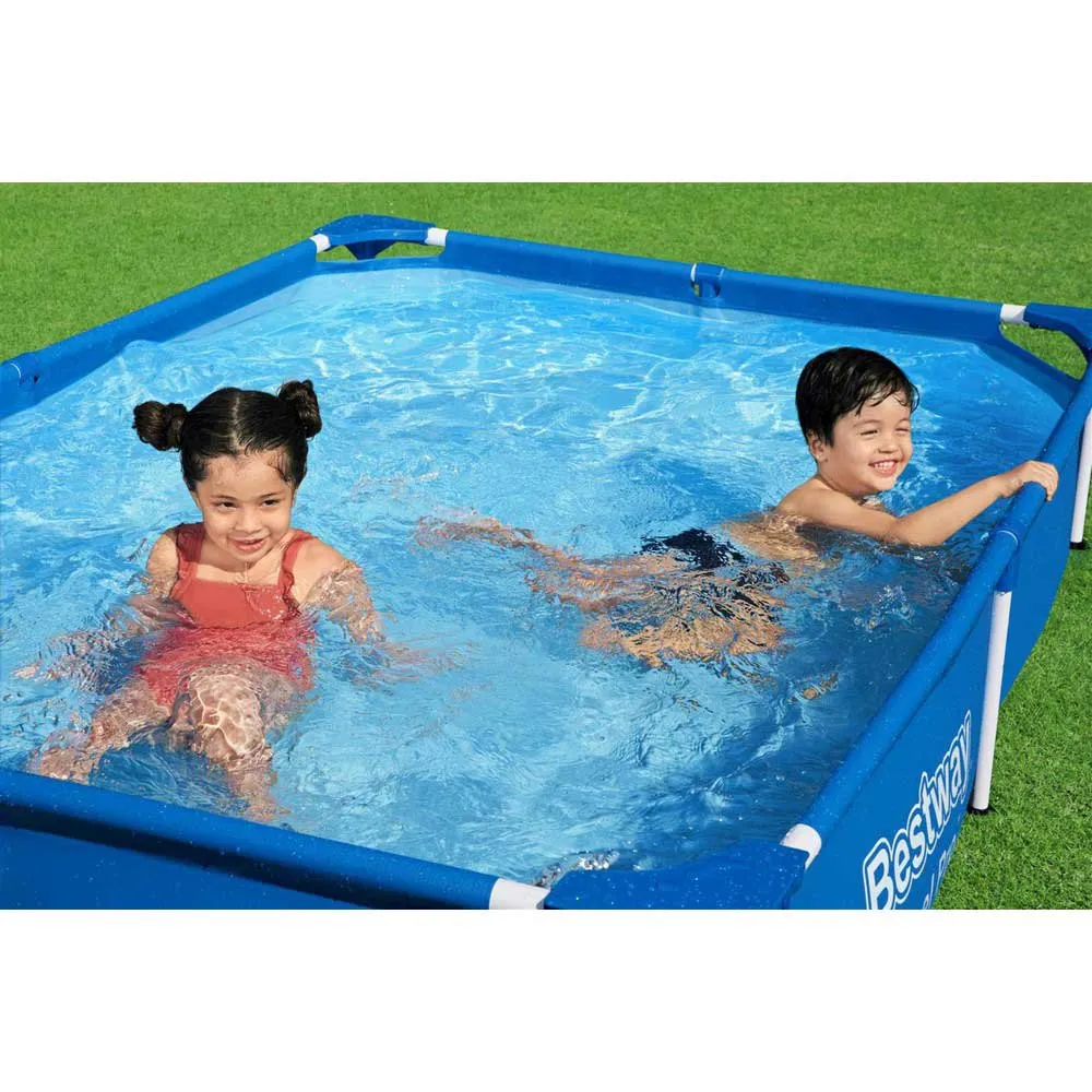 Bestway Splash 225x150x43 Cm Rohrrahmenpools, Blue, 1200L Bestway Splash 225x150x43 Cm Rohrrahmenpools, Blue, 1200L