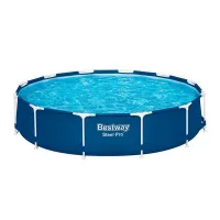 Bestway Stahl 56706 Runder Aufstellpool Bestway Stahl 56706 Runder Aufstellpool