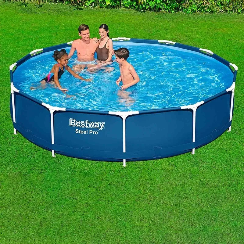 Bestway Stahl 56706 Runder Aufstellpool, Navy / blue, 366 x 76cm Bestway Stahl 56706 Runder Aufstellpool, Navy / blue, 366 x 76cm